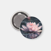 Mooie Lotusmeer Magneet (Voorkant / Achterkant)