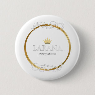 Mooie 'Love Yourself' Knop Sieraden Ronde Button 5,7 Cm