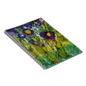 Mooie Lovitude Journal "Paars en Gold Iris" Notitieboek (Rechterzijde)