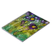 Mooie Lovitude Journal "Paars en Gold Iris" Notitieboek (Linkerzijde)