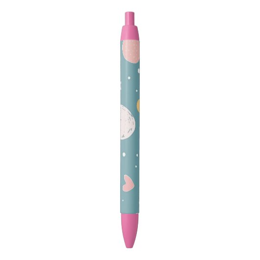Mooie Lucht Blauwe Inkt Pen (Voorkant Verticaal)