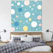 Mooie Lucht Canvas Afdruk (Insitu (Slaapkamer))