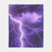 Mooie lucht, donder fleece deken (Voorkant)
