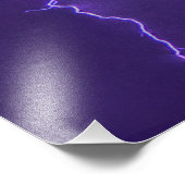 Mooie lucht, donder foto afdruk (Hoek)