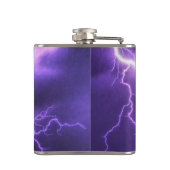 Mooie lucht, donder heupfles (Achterkant)