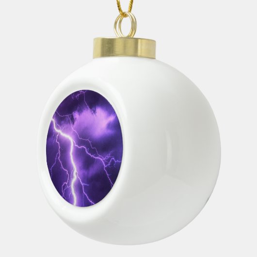 Mooie lucht, donder keramische bal ornament (Rechts)