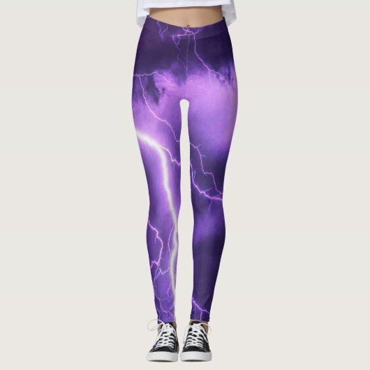 Mooie lucht, donder leggings (Voorkant)