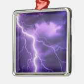 Mooie lucht, donder metalen ornament (Links)