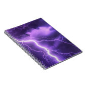 Mooie lucht, donder notitieboek (Rechterzijde)