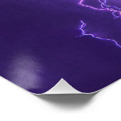 Mooie lucht, donder perfect poster (Hoek)