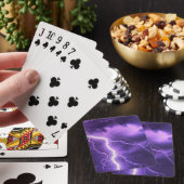 Mooie lucht, donder pokerkaarten (Insitu)