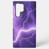 Mooie lucht, donder samsung galaxy hoesje (Achterkant)