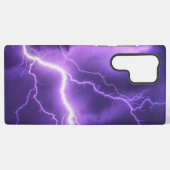 Mooie lucht, donder samsung galaxy hoesje (Achterkant horizontaal)