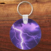 Mooie lucht, donder sleutelhanger (Voorkant)