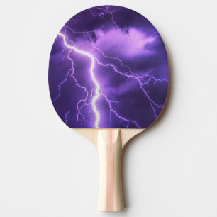 Mooie lucht, donder tafeltennisbatje