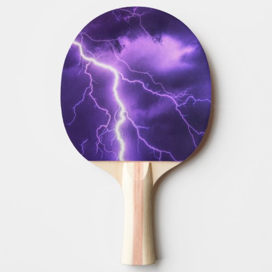 Mooie lucht, donder tafeltennisbatje (Voorkant)