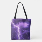 Mooie lucht, donder tote bag (Achterkant)