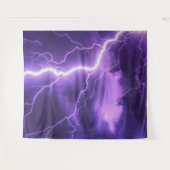 Mooie lucht, donder wandkleed (Voorkant (horizontaal))