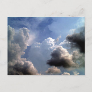 mooie lucht en wolken briefkaart