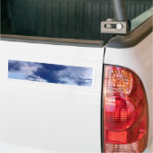 mooie lucht en wolken bumpersticker (Op Truck)