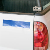 mooie lucht en wolken bumpersticker (Op Truck)