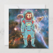 Mooie Luiaard Kerstkaart (Voorkant)