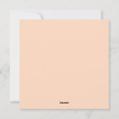 Mooie luiaard kerstkaart (Achterkant)