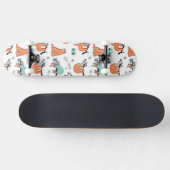 Mooie Luiaard Patroon Persoonlijk Skateboard (Horizontaal)