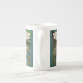 Mooie luiaard Schrift: Efeziërs 4:32 Porselein Kop (Achterkant)