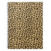 Mooie luipaardprint notitieboek (Voorkant)