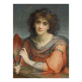 Mooie Luna maangodin Hallé CC1177 Perfect Poster