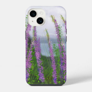 Mooie Lupine Bloemen Bij Het Meer iPhone 14 Hoesje