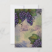 Mooie Lush Grapes en Leaves | Je past je aan Kaart (Voorkant)