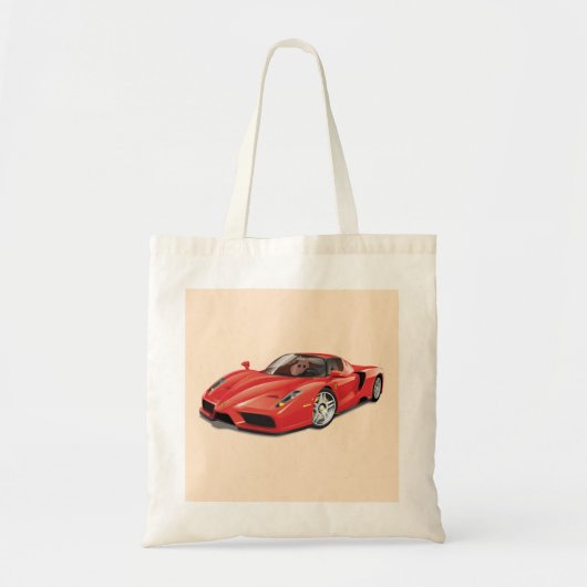 Mooie luxe Canvas tas voor sportauto's (Voorkant)