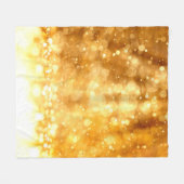 Mooie luxe gouden rode glitterachtergrond. fleece deken (Voorkant (Horizontaal))