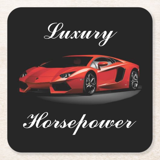 Mooie luxe Onderzetter voor sportauto's (Voorkant)