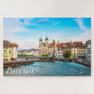 Mooie Luzern, Zwitserland Legpuzzel