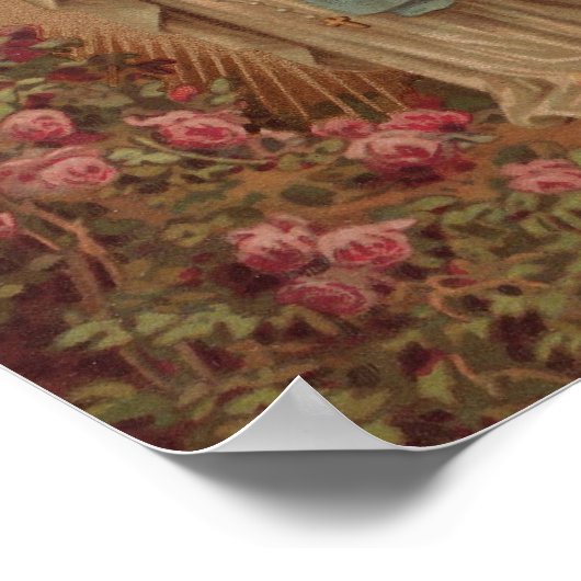 Mooie Maagd 18x24 Poster (Hoek)