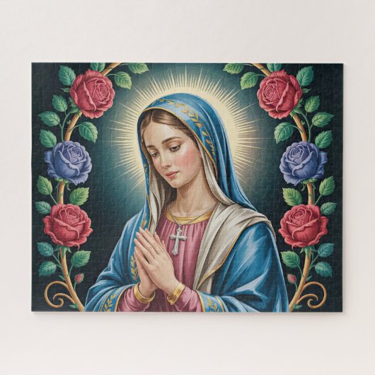Mooie Maagd Maria Legpuzzel (Horizontaal)