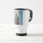 Mooie Maagd Maria Reismok Reisbeker (Voorkant rechts)