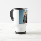 Mooie Maagd Maria Reismok Reisbeker (Voorkant links)