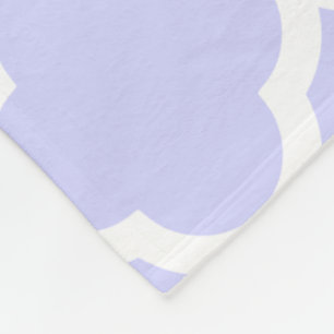 Mooie Maagdenpalm Viervoudig Patroon Lente Fleece Deken