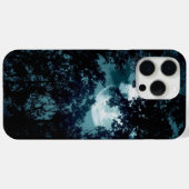 Mooie maan gloed door bomen Case-Mate iPhone case (Achterkant (horizontaal))