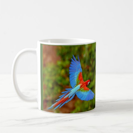 Mooie Macaw Coffee-Mok Koffiemok (Links)