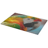 Mooie Macaw Snijplank (Hoek)