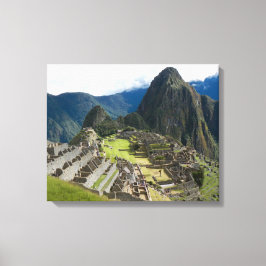 Mooie Machu Picchu Canvas Afdruk