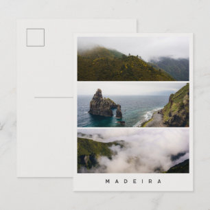 Mooie Madeira landschappen, Reis foto Collage Briefkaart