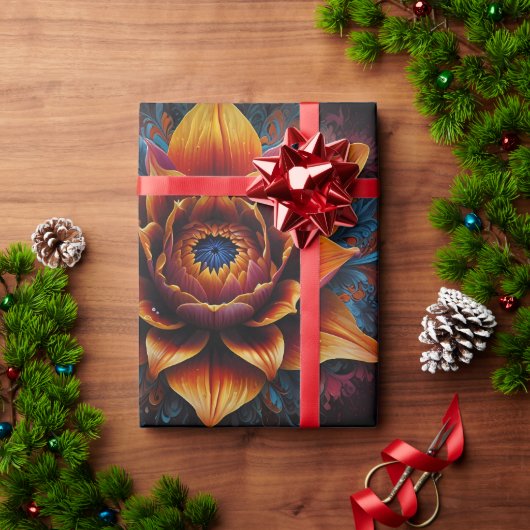 Mooie Madela Boeddha bloem Cadeaupapier (Feestdagen Geschenken)