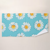 Mooie madeliefjes naadloos patroon badhanddoek (Badhanddoek)