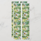 Mooie madeliefjes twee Bladwijzer (Voorkant / Achterkant)